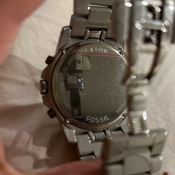 Gray ceramic fossil watch - Picture 4 of 4